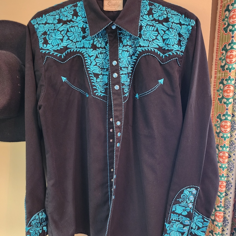 Scully men's western shirt